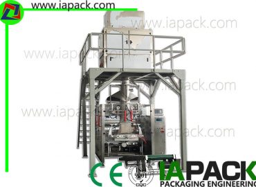 Sistema automatico del servo del PLC delle macchine per l'imballaggio del sacchetto del riso di 0.6MPa 4.5KW