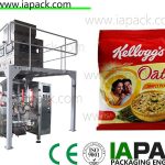 macchina d'impacchettamento automatica automatica del granello della macchina imballatrice dell'alimento della macchina per l'impanatura per la farina d'avena quotidiana